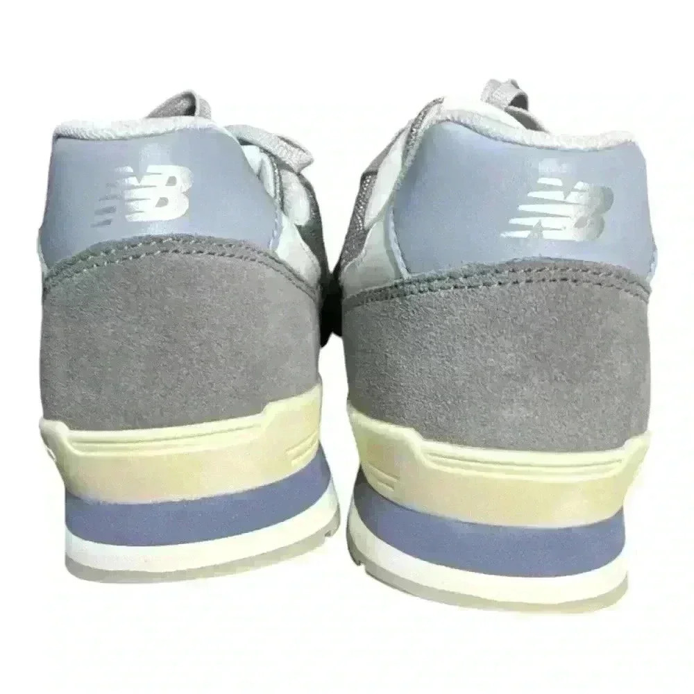New Balance 996 Grey Suede Sneakers - Picture 6 of 7
